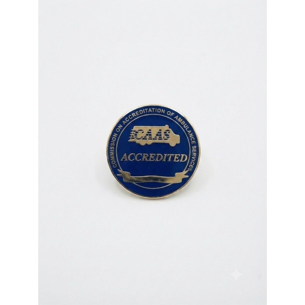 VTG Collectible EMS Pin CAAS Commission on Accreditation of Ambulance Services